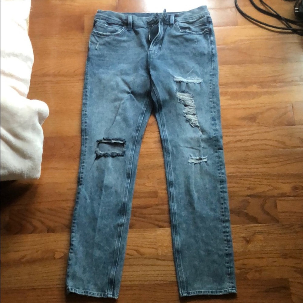 H&M Ripped denim jeans